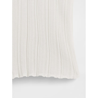 Women's Sheer Rib Henley Sweater