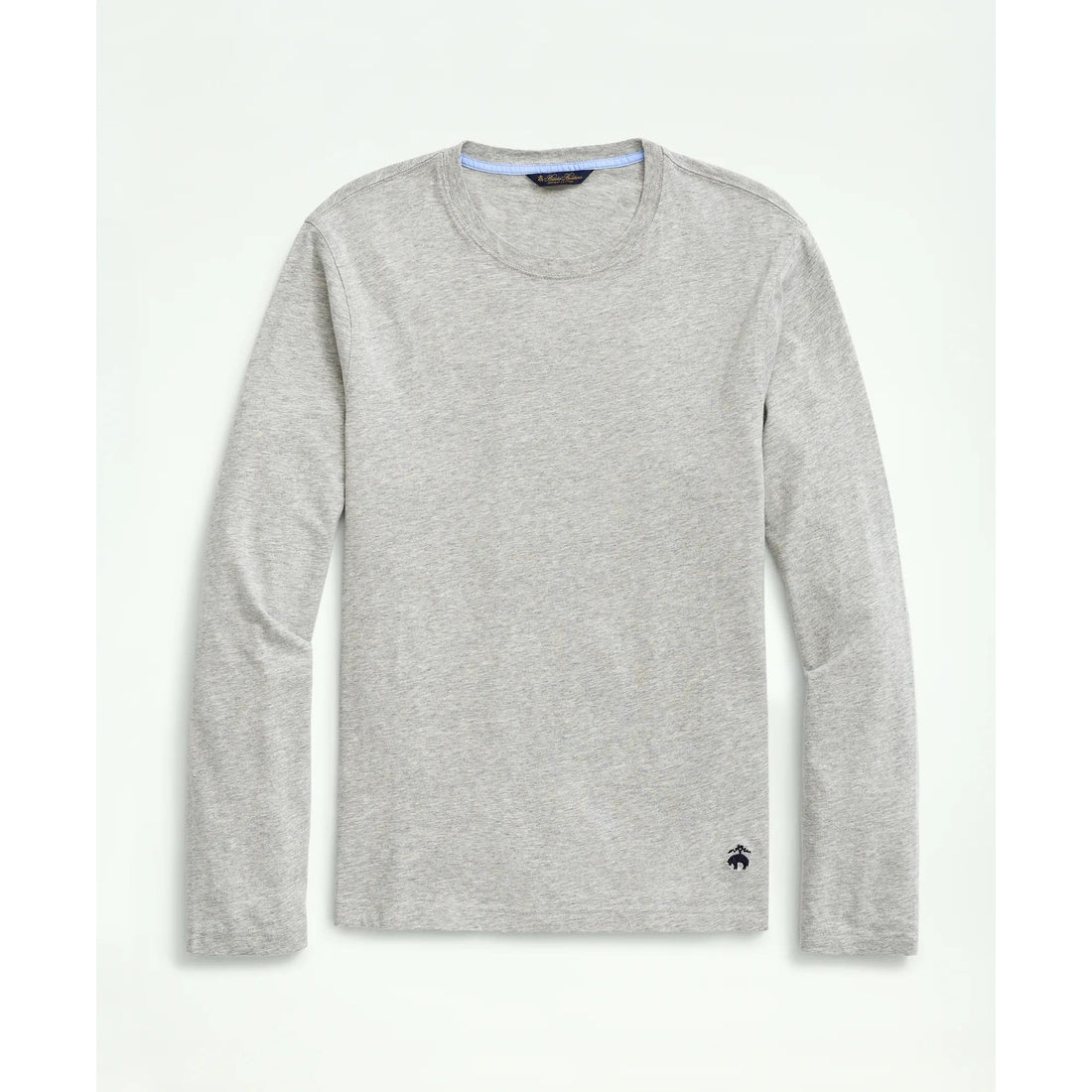 Supima Cotton Long-Sleeve Logo T-Shirt