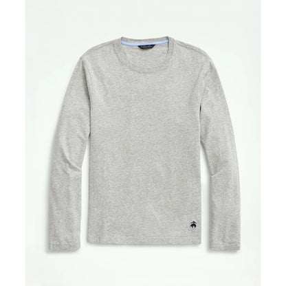 Supima Cotton Long-Sleeve Logo T-Shirt