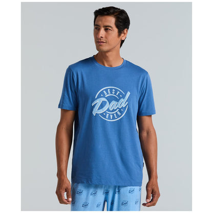 Perry Ellis Portfolio Men's Best Dad Ever Sleepwear T-Shirt