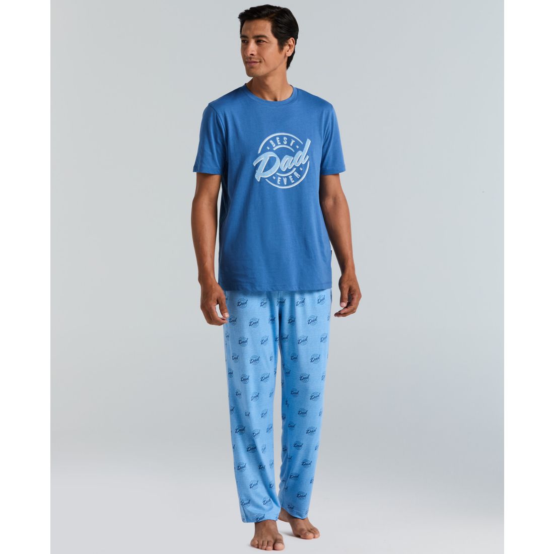Perry Ellis Portfolio Men's Best Dad Ever Sleepwear T-Shirt