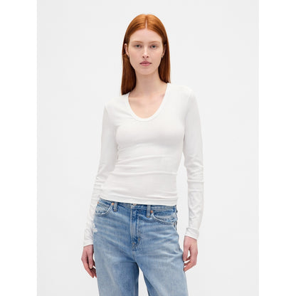 Women's Sheer Modern Rib T-Shirt