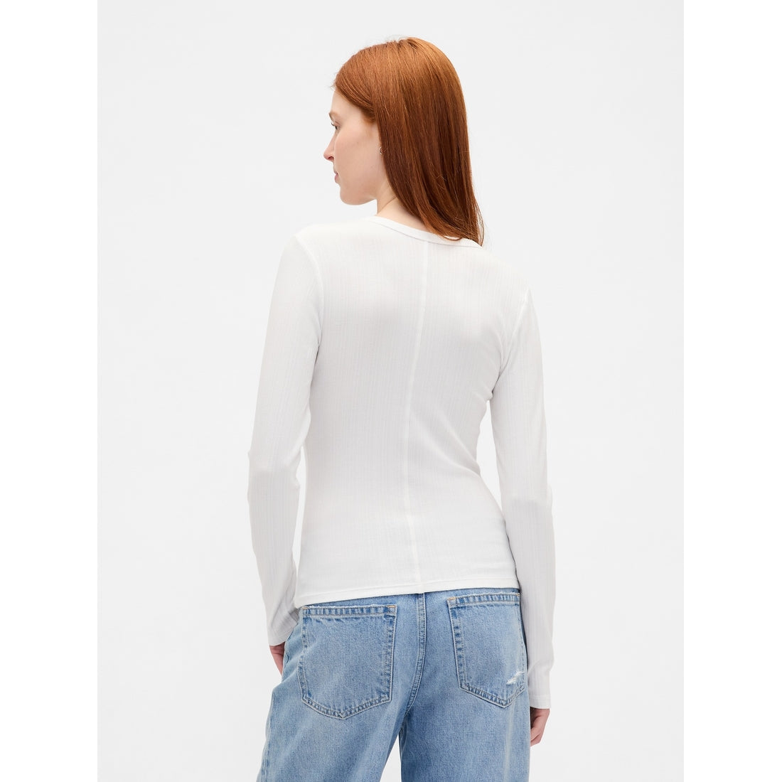 Women's Sheer Modern Rib T-Shirt