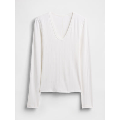 Women's Sheer Modern Rib T-Shirt
