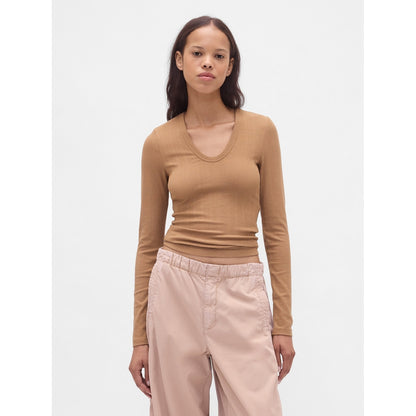Women's Sheer Modern Rib T-Shirt