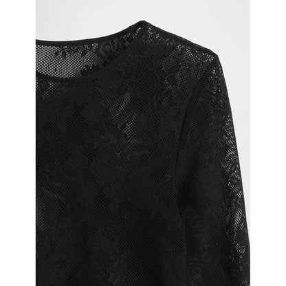 Women's Sheer Lace Top