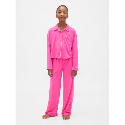 Girls' Recycled Pj Set