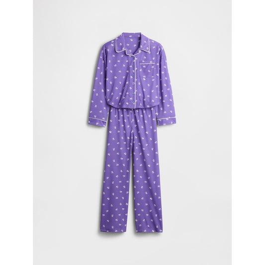 Girls' Recycled Pj Set
