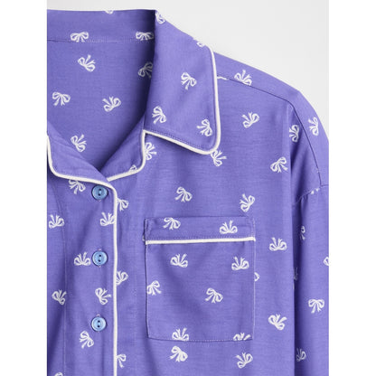 Girls' Recycled Pj Set