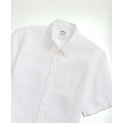 Irish Linen Short-Sleeve Sport Shirt