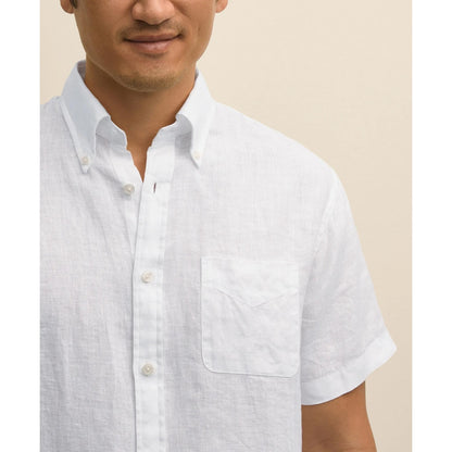 Irish Linen Short-Sleeve Sport Shirt