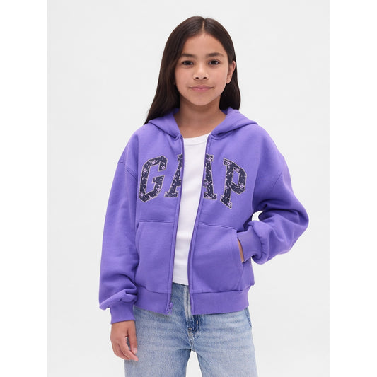 Girls' Vintagesoft Logo Zip Hoodie
