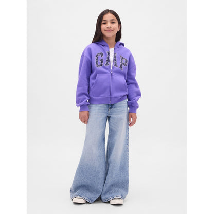 Girls' Vintagesoft Logo Zip Hoodie