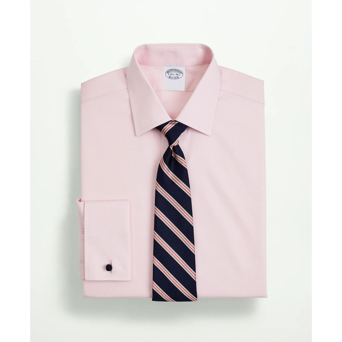Stretch Supima Cotton Non-Iron Pinpoint Oxford Ainsley Collar Dress Shirt