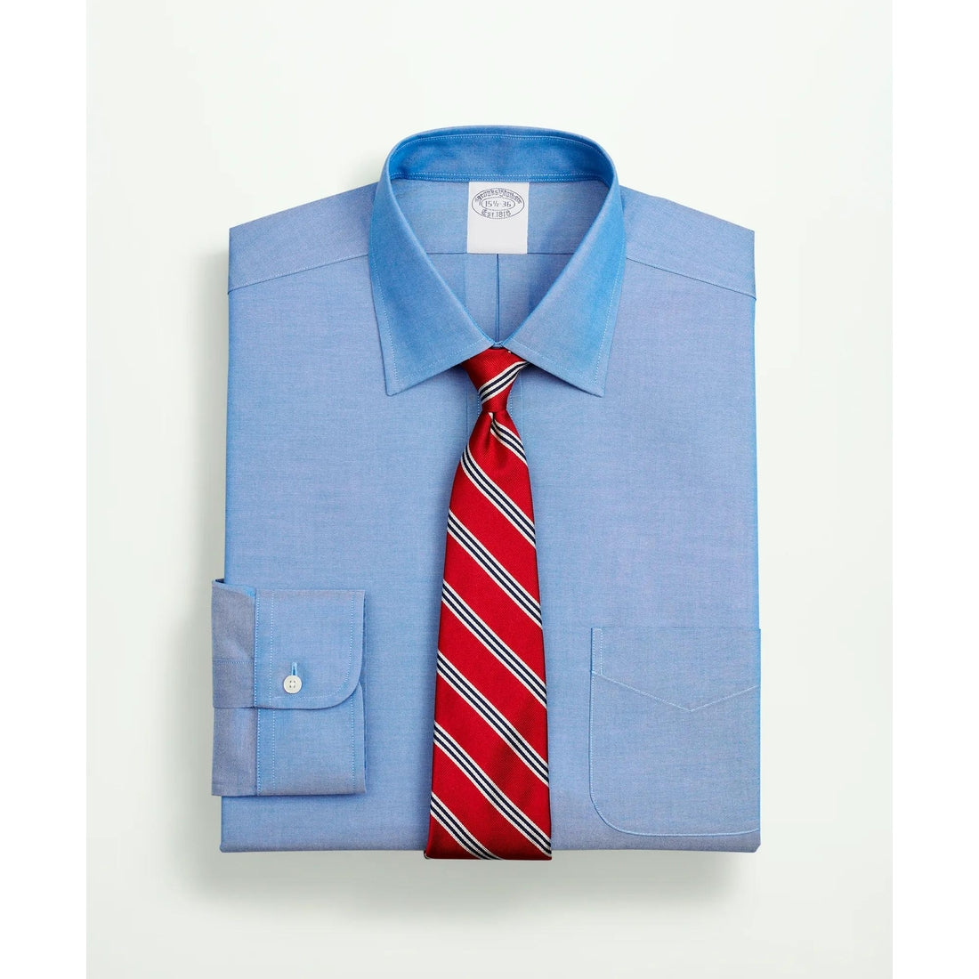 Stretch Supima Cotton Non-Iron Pinpoint Oxford Ainsley Collar Dress Shirt