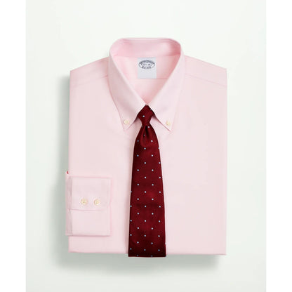 Stretch Supima Cotton Non-Iron Twill Button-Down Collar Dress Shirt