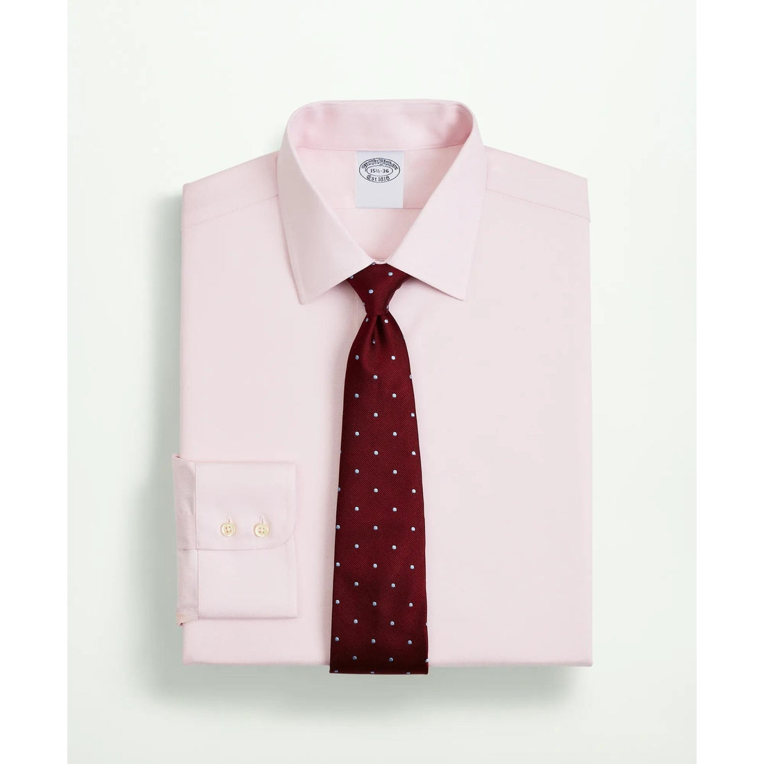 Stretch Supima Cotton Non-Iron Twill Ainsley Collar Dress Shirt