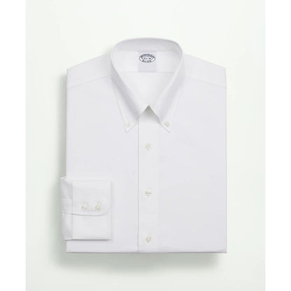 Stretch Supima Cotton Non-Iron Twill Button-Down Collar Dress Shirt