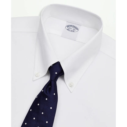 Stretch Supima Cotton Non-Iron Twill Button-Down Collar Dress Shirt