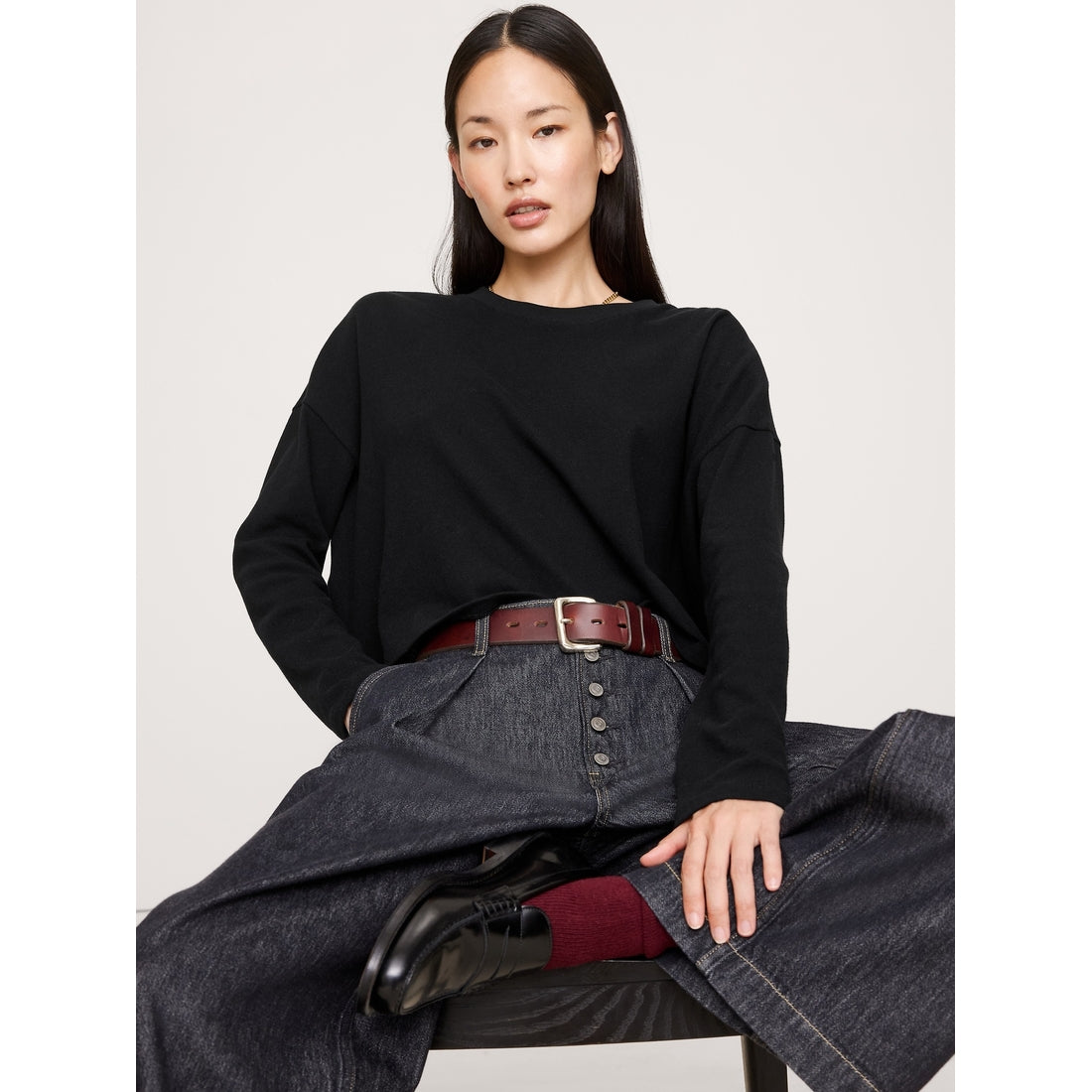 Women's Jersey Cotton Cropped T-Shirt