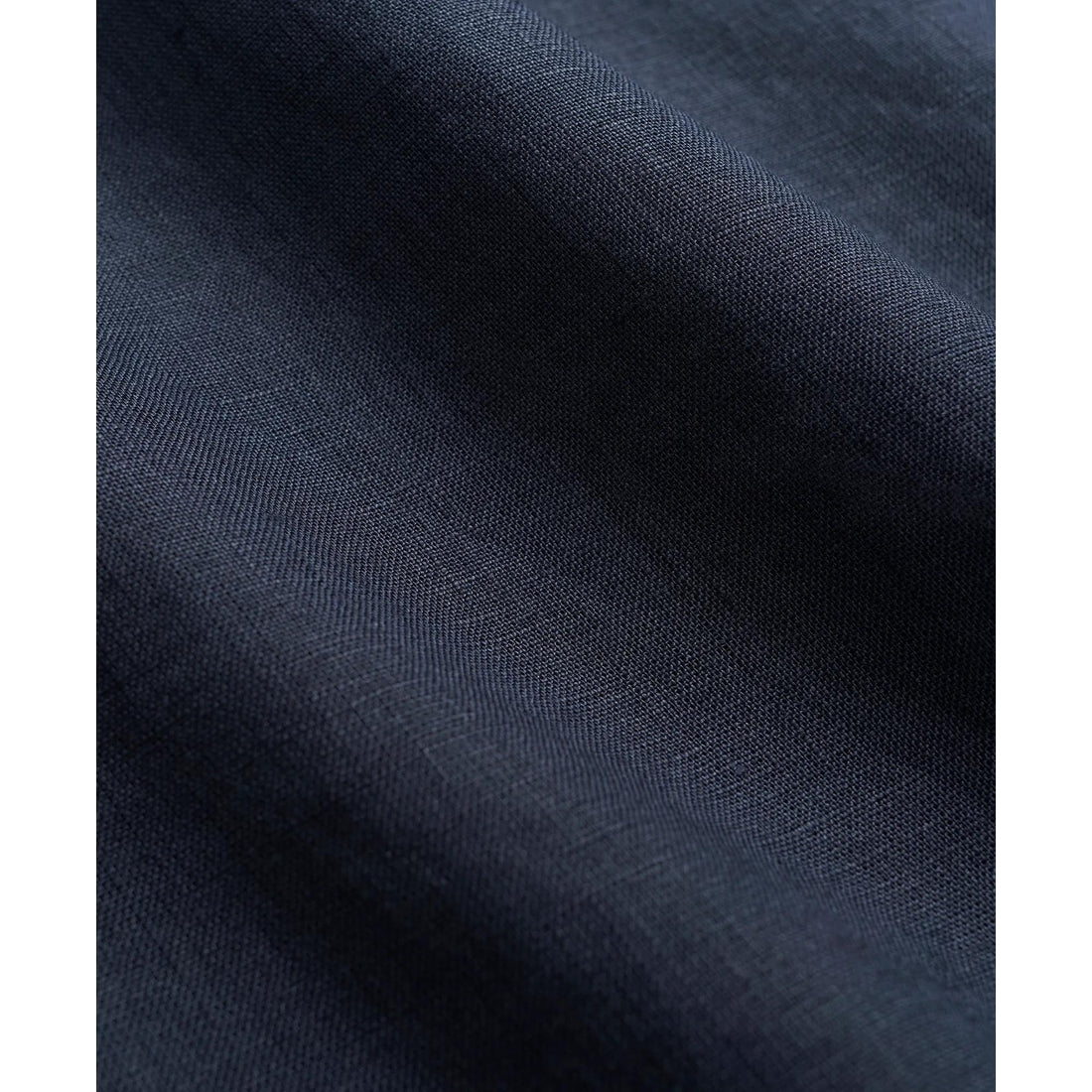 Irish Linen Camp Collar Short-Sleeve Sport Shirt