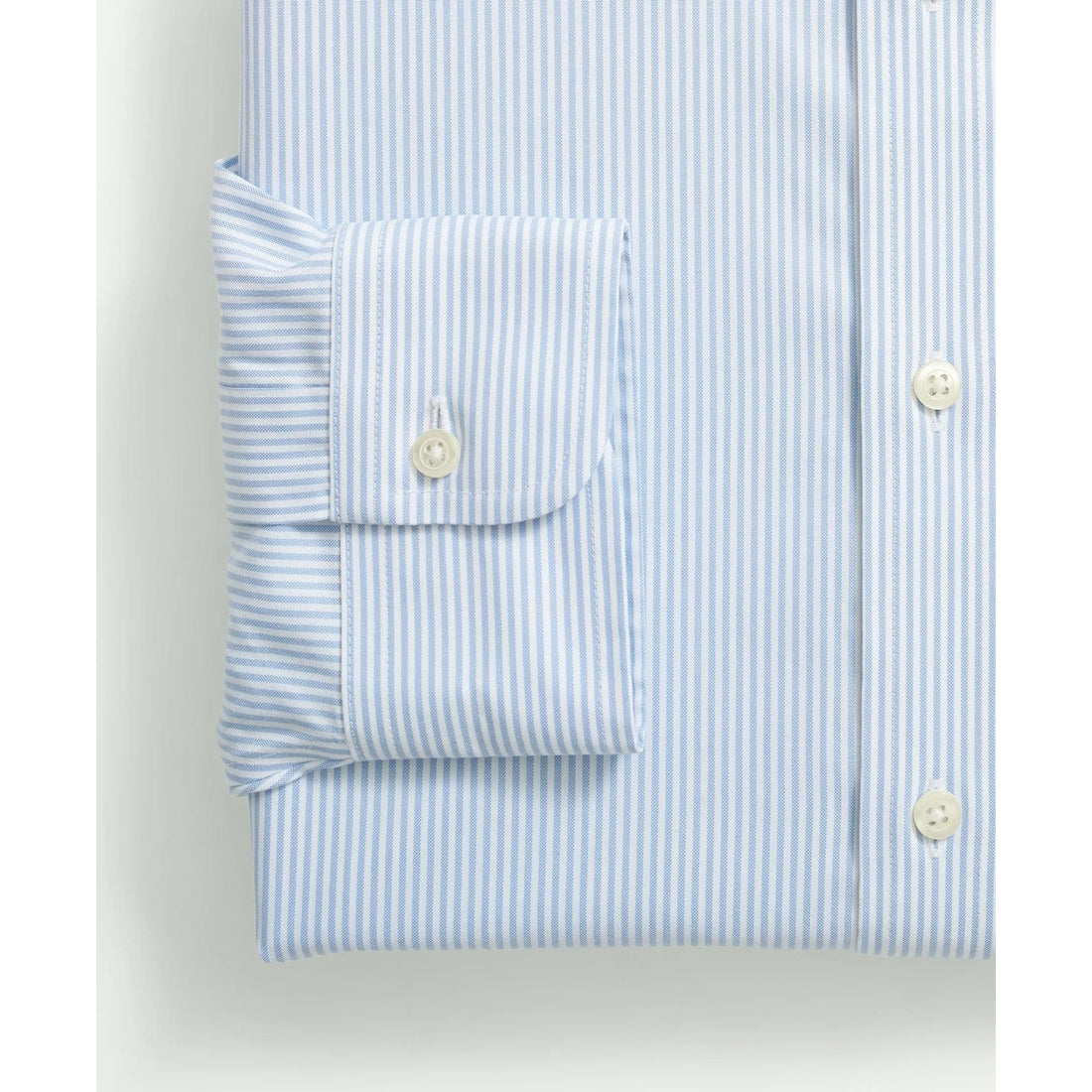 Stretch Supima Cotton Non-Iron Pinpoint Oxford Button-Down Collar, Candy Stripe Dress Shirt