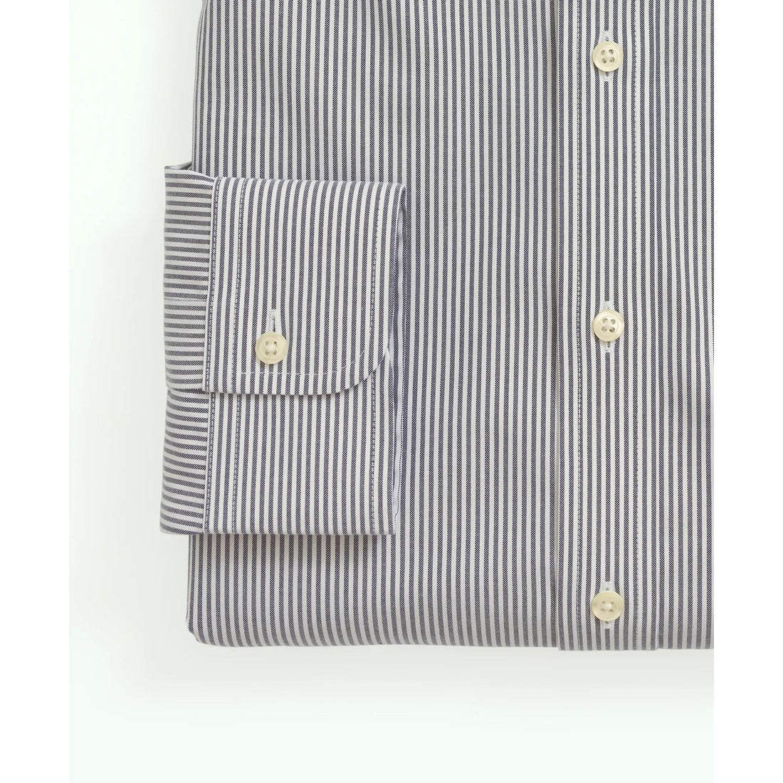 Stretch Supima Cotton Non-Iron Pinpoint Oxford Button-Down Collar, Candy Stripe Dress Shirt