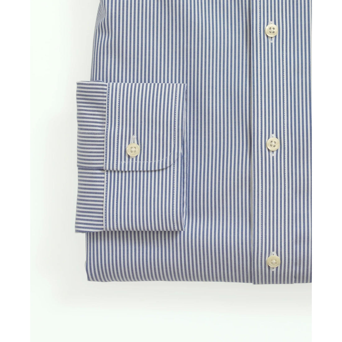Stretch Supima Cotton Non-Iron Pinpoint Oxford Button-Down Collar, Candy Stripe Dress Shirt
