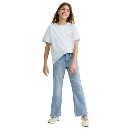 Levi's Big Girls Vintage-Like Mid Rise Wide Leg Jeans