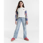 Levi's Big Girls Vintage-Like Mid Rise Wide Leg Jeans