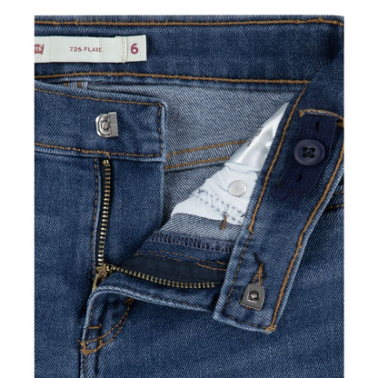 Levi's Girls 2T-6X 726 High-Rise Flare Jeans