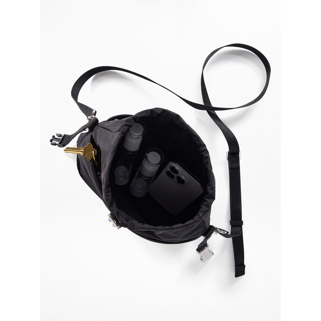 Women's Simone Biles Satin Bucket Bag