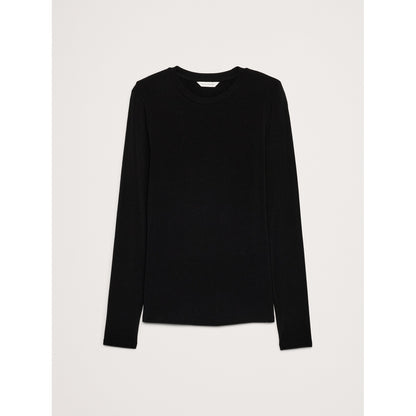 Women's Luxe Wool-Blend Crew-Neck T-Shirt
