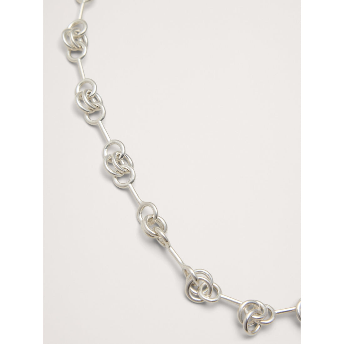 Women's Double Ring Chain Necklace