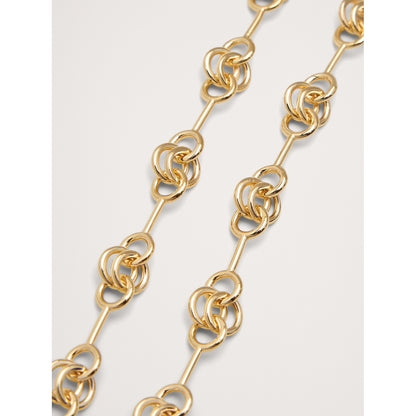 Women's Double Ring Chain Necklace