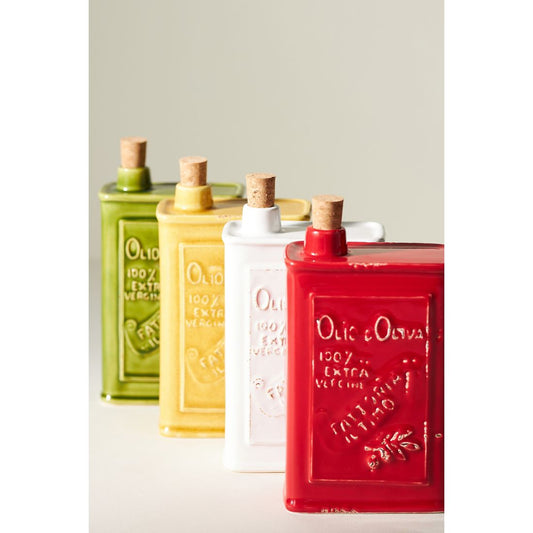 Cucina Stoneware Olive Oil Cruet by Anthropologie