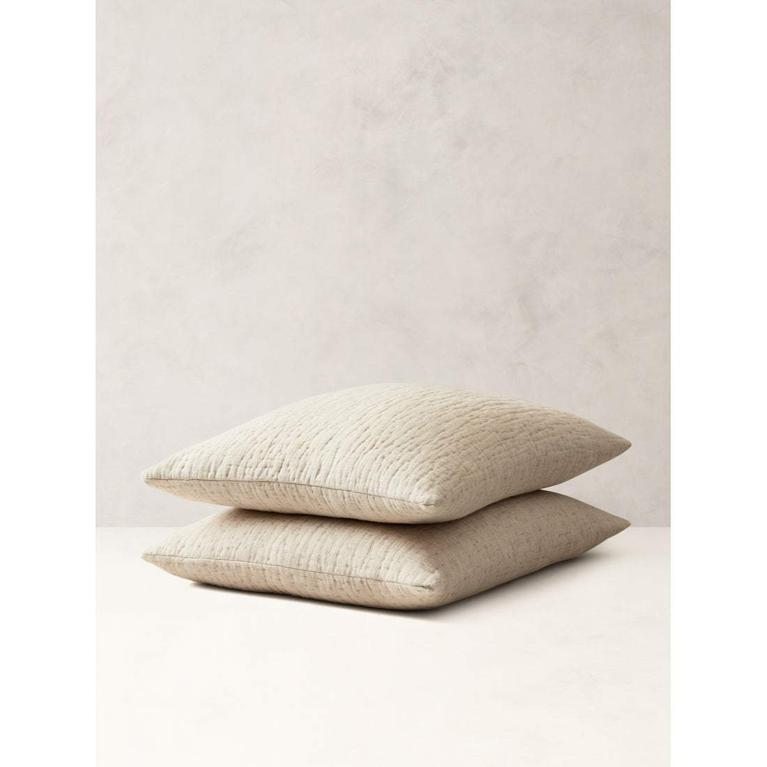 Hand-Stitched Linen Shams