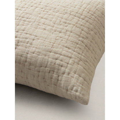 Hand-Stitched Linen Shams