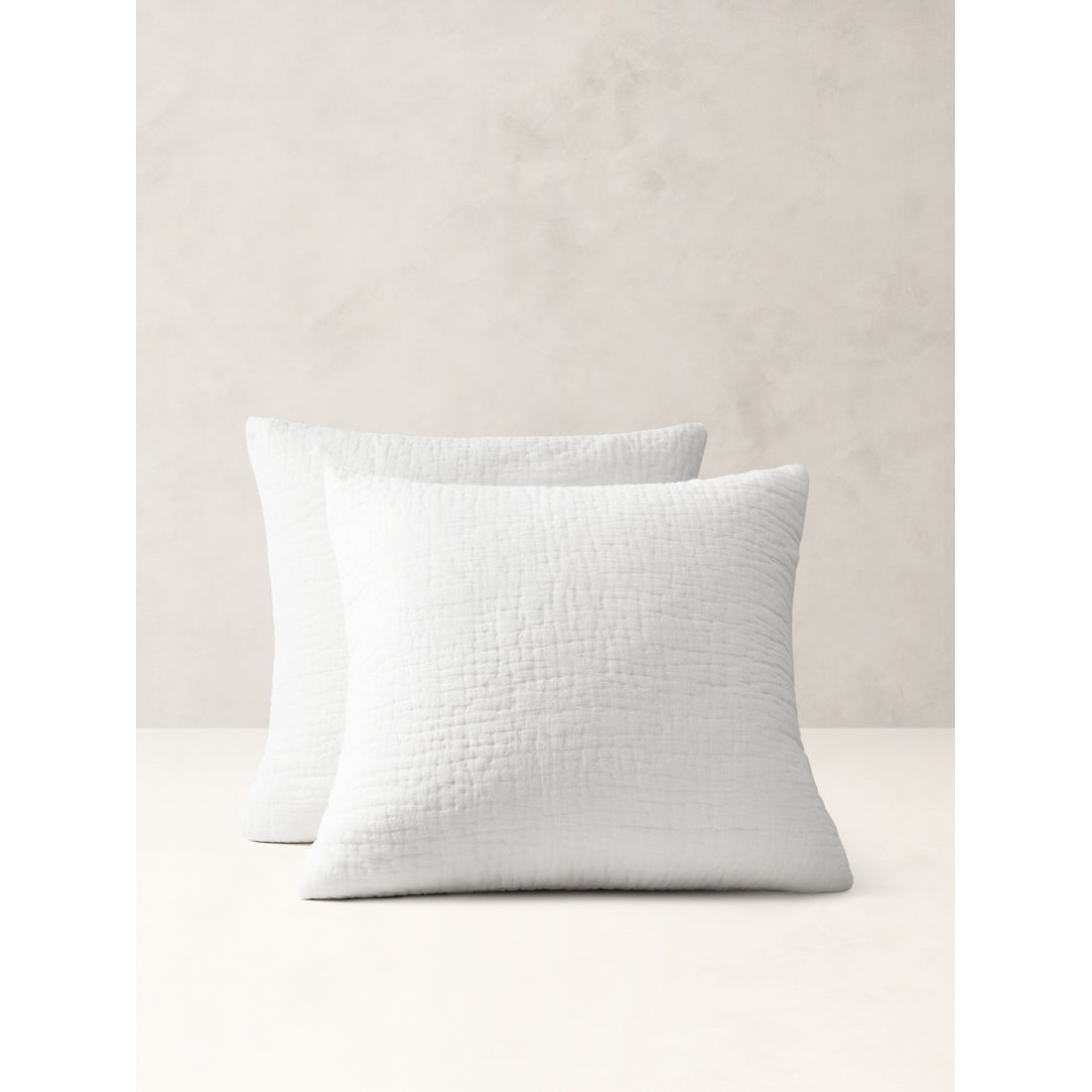 Hand-Stitched Linen Shams