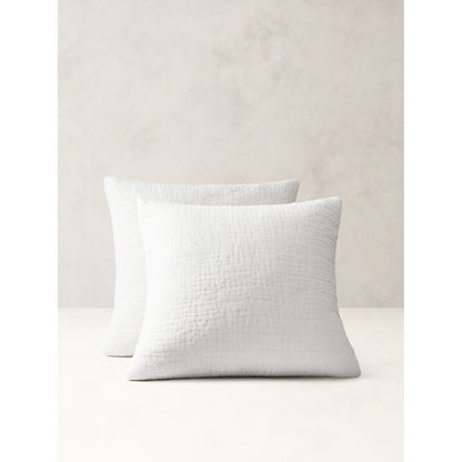 Hand-Stitched Linen Shams