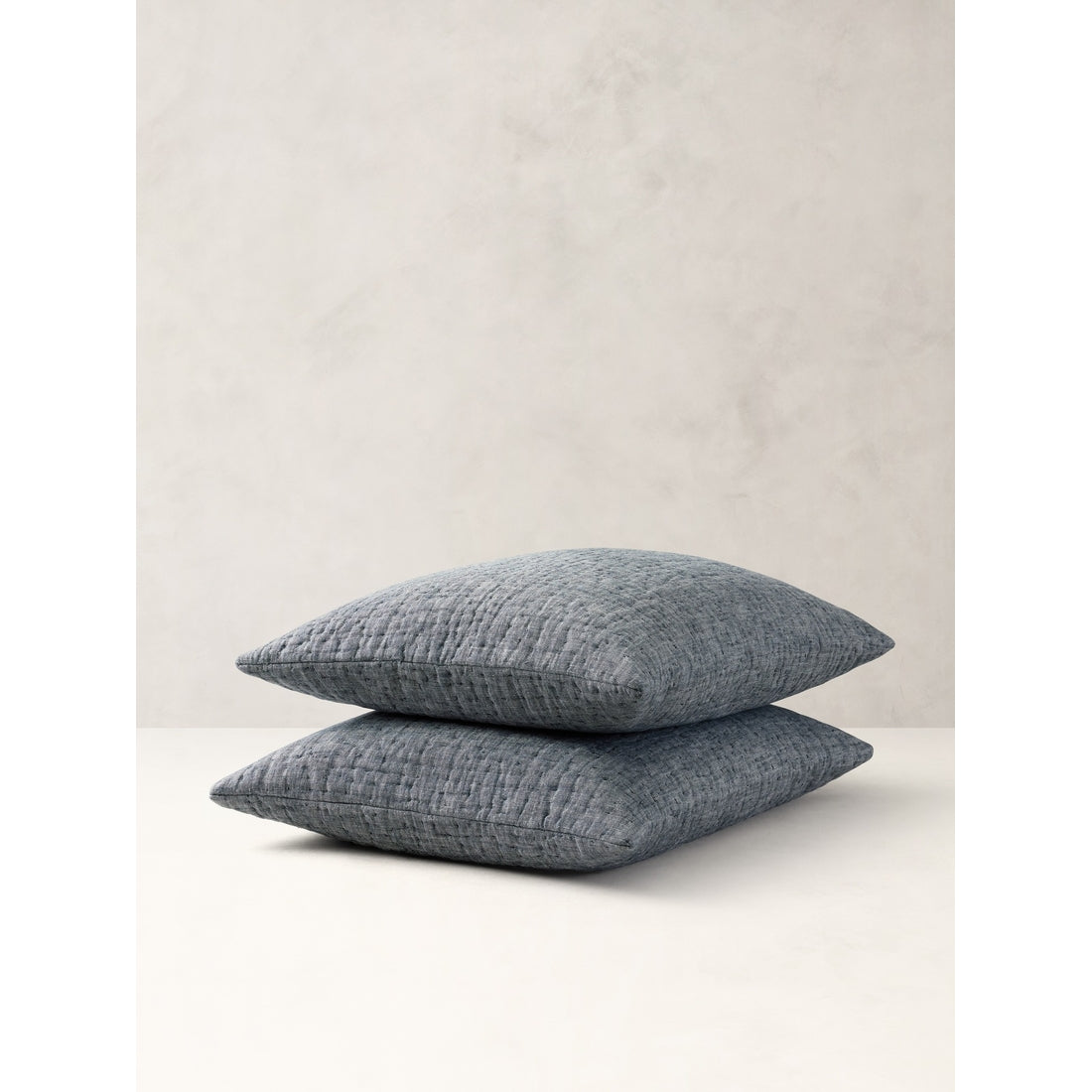 Hand-Stitched Linen Shams