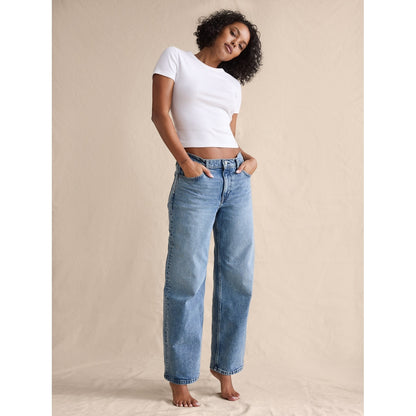 Women's Mid-Rise 90S Loose Jean