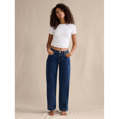 Women's Mid-Rise 90S Loose Jean
