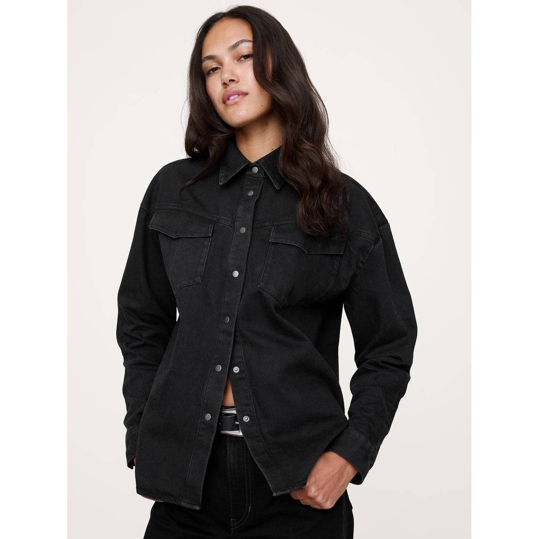Women's Denim Western Shirt