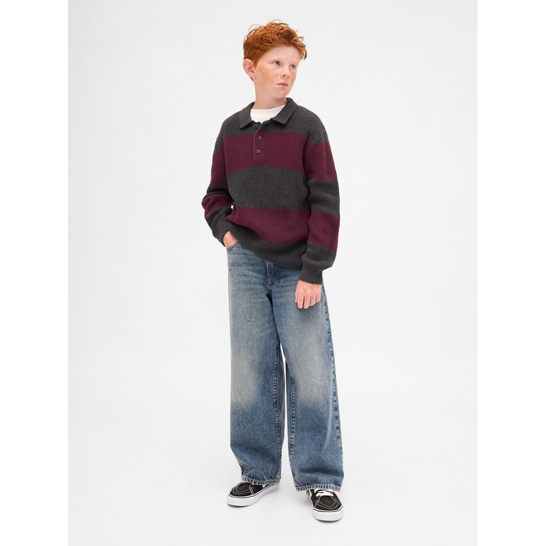 Boys' Polo Shirt Sweater