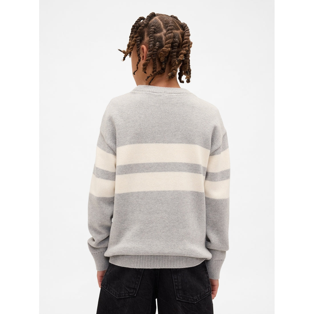 Boys' Relaxed Crewneck Sweater