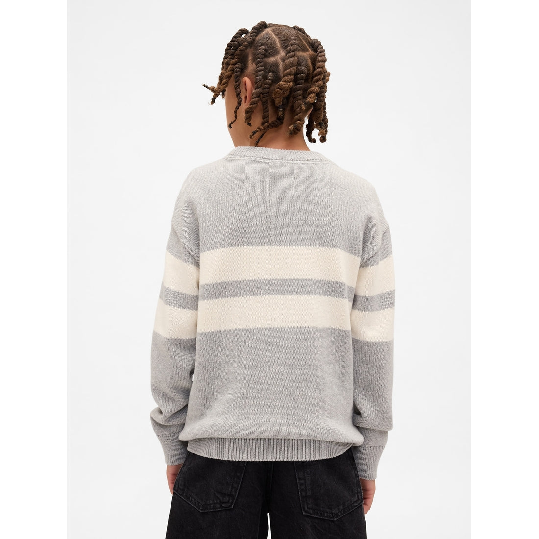 Boys' Relaxed Crewneck Sweater