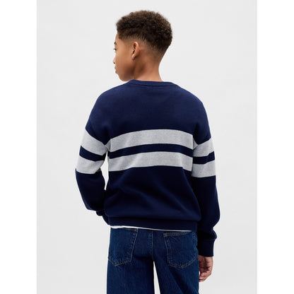 Boys' Relaxed Crewneck Sweater
