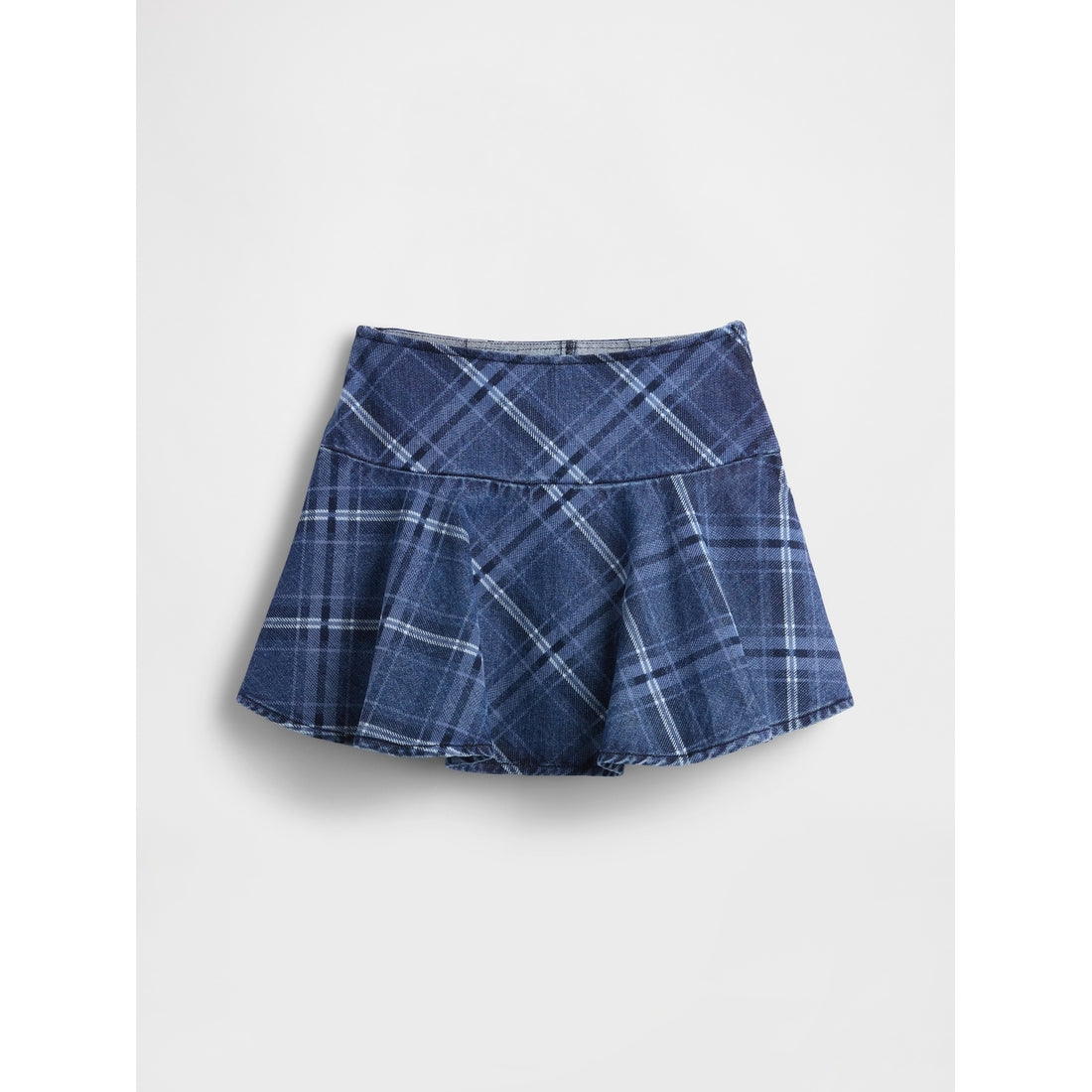 Girls' Denim Flounce Skort