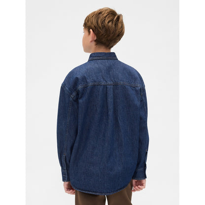 Boys' Denim Oversized Shirt